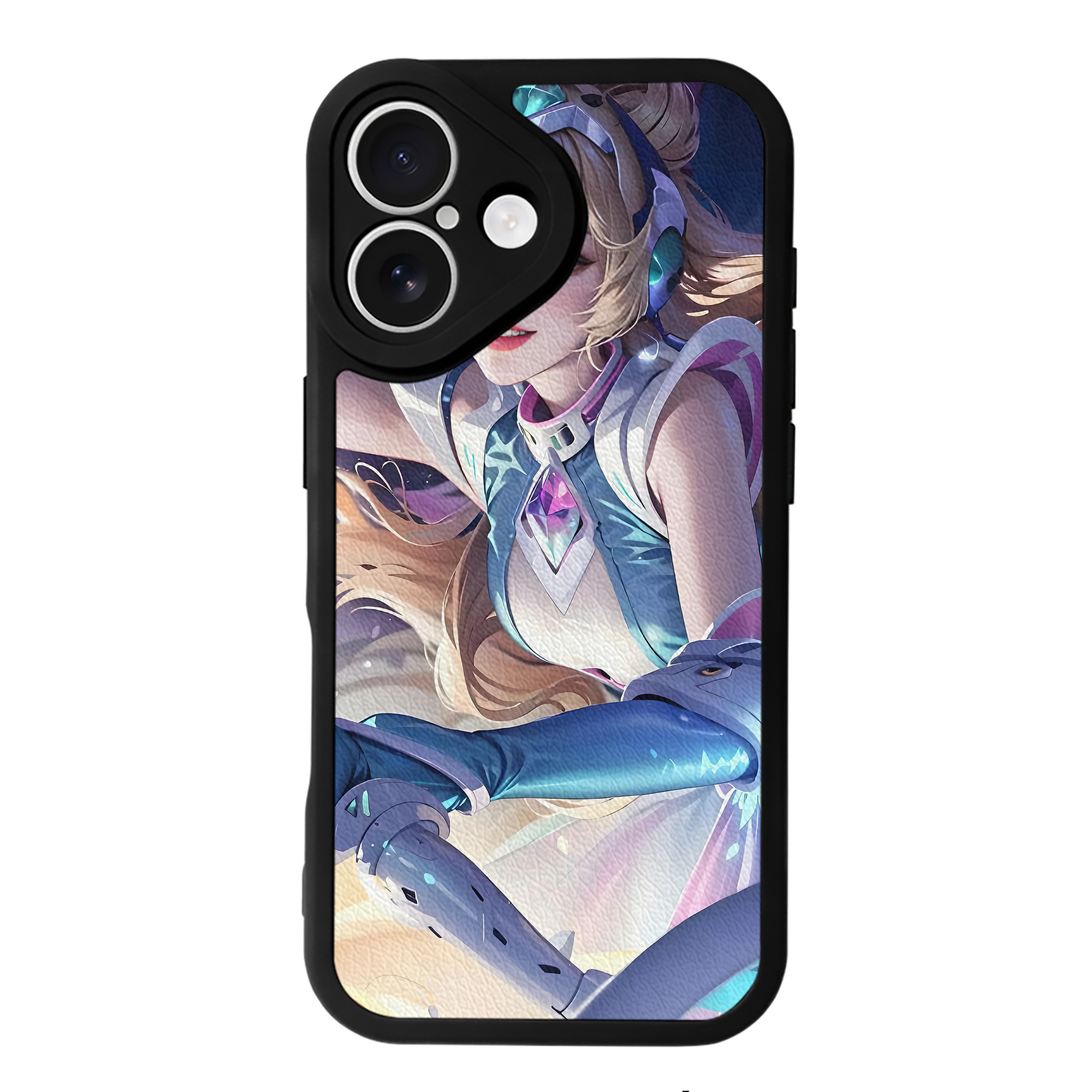 リーグ・オブ・レジェンド League of Legends LOL 【iPhone 16シリーズ対応】シリコンスマホケース（レザー調） 材質：シリコン